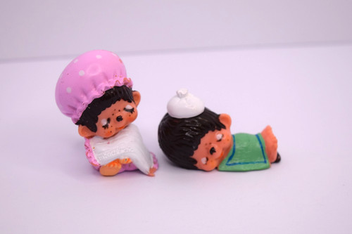 Lot vintage monchichi pvc - lot,