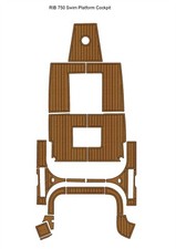 RIB 750 Swim Platform Cockpit