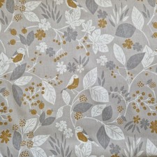 Curtain Fabric -Robins Leaves