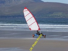 Photo 6x4 Sand yacht on