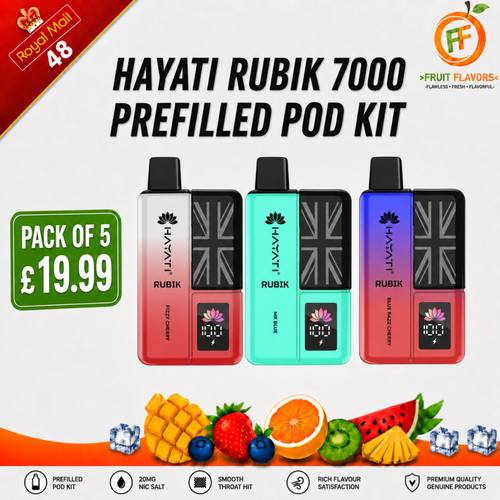 Hayati rubik vape kit 20mg - rubik,