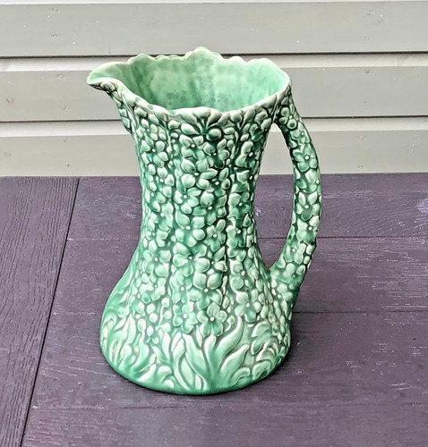 Sylvac hollyhock jug - sylvac, vase