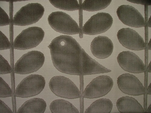 Orla kiely velvet fabric - fabric, early