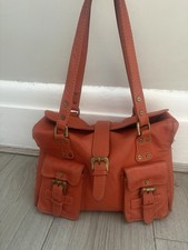 Vintage Mulberry Leather Burnt
