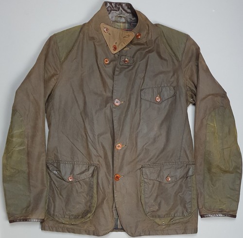 Barbour dept commander wax - b,
