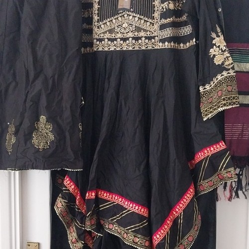 Teens 3pc black size - in,