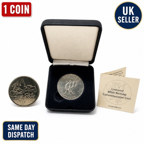Coin liverpool 800th - x1,