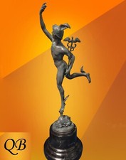 ART DECO BRONZE MERCURY STATUE