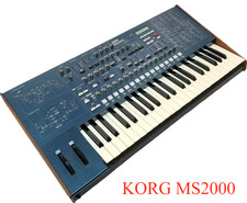 KORG MS2000 Virtual Analog Modeling Synthesizer w/ power supply Used From Japan