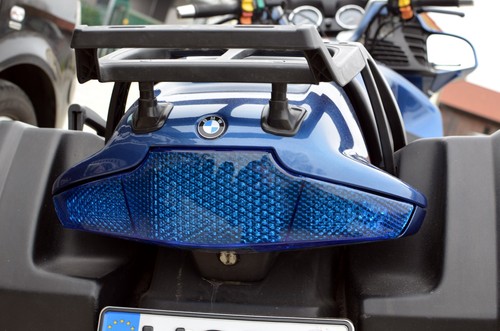 Blue led tail light signals - blue,