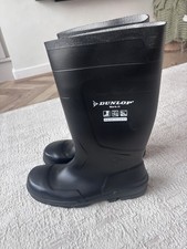 NEW MENS  Black Dunlop Safety