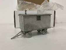 Scarce Carnival time White metal kit , showmans caravan (built kit)