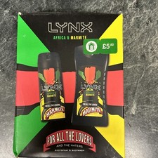 Lynx Gift Set Africa & Marmite NEW Discontinued