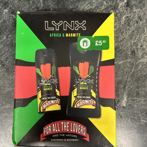Lynx gift set - &, marmite