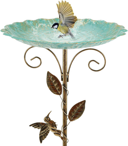 30in metal bird - metal, for