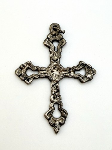 Vintage brutalist cross - brutalist,