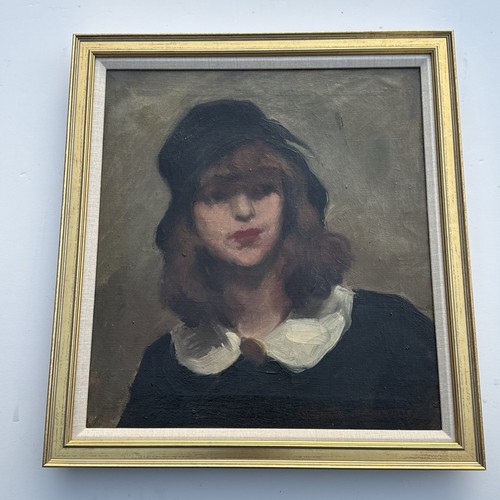 Antique painting portrait - antique,
