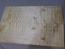 Flame Maple Carved Top for