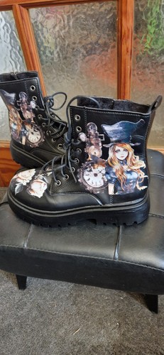 Women black steampunk - black,