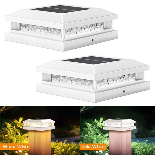 2pack led solar deck post - solar,