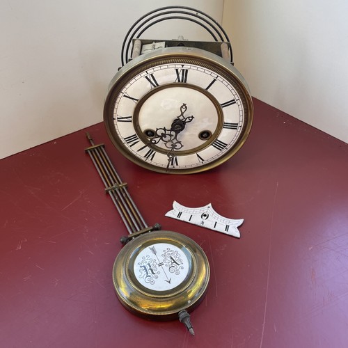Antique vienna wall clock - wall,