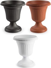 35 43 54cm Tall Plant Pot Outdoor Garden Patio Urn Round Flower Planter Stand