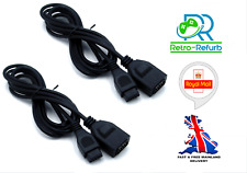 Atari Amiga C64 Commodore Joystick Controller Mouse 9 Pin Extension Cables - UK