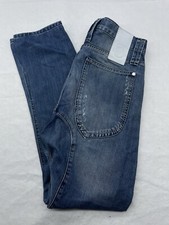 Humor Santiago Drop Crotch Jeans Men’s W31 Regular Distressed Blue Button Fly