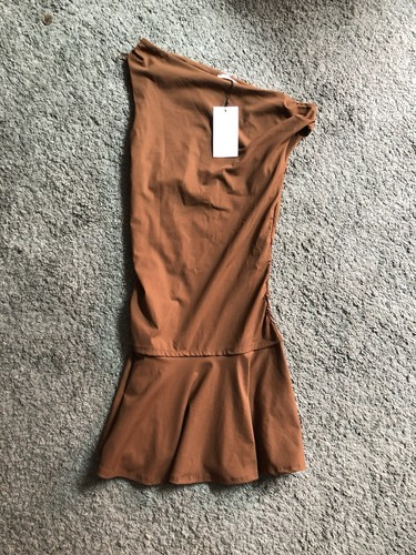 Zara brown asymetric - zara,