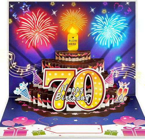 70th birthday card for - 70th,