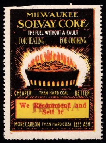 Vintage poster stamp - vintage, us