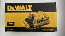 DeWALT DE9000 28V/36V Li-Ion Battery Charger - ORIGINAL BOX 230V/50 Hz