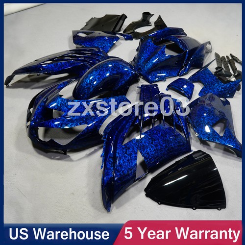 Blue forged carbon fiber - forged,