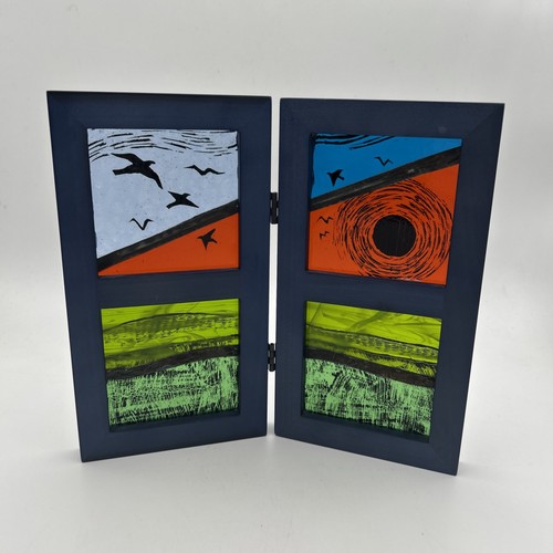 Stained glass folded - glass,