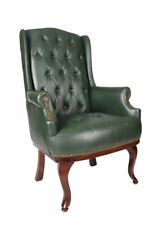 Chesterfield Accent Chair Armchair Fireside Wingback High Back