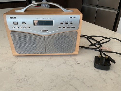 Wood bush radio - wood, dab/fm