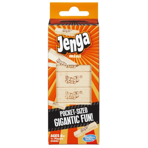 Hasbro gaming jenga mini game - jenga,