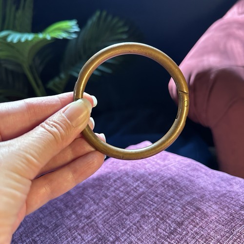 Vintage copper bull nose - vintage, ring