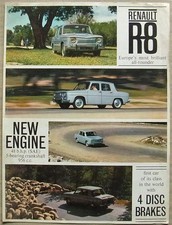 RENAULT R8 UK Car Sales