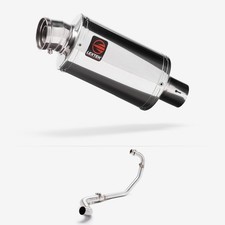 Lextek Stainless Steel OP4 Full Exhaust System for Lexmoto RSS 125 (22-24) Black