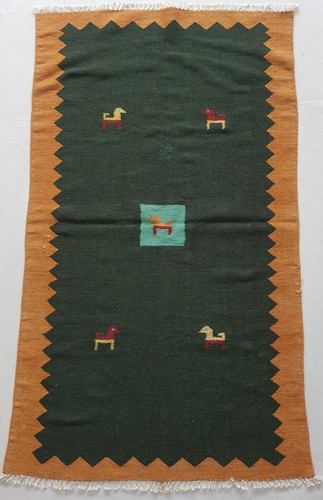 Vintage handmade gabbeh - handmade,
