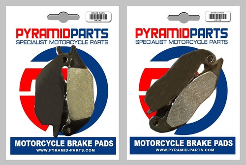 Front rear brake pads - brake,