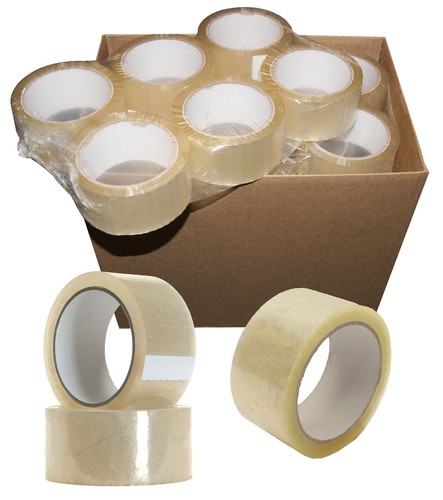 Clear packing tape - clear, x