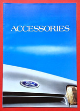 1985-86 FORD ACCESSORIES Brochure - RS Alloys Styling Escort Capri Fiesta MINT!