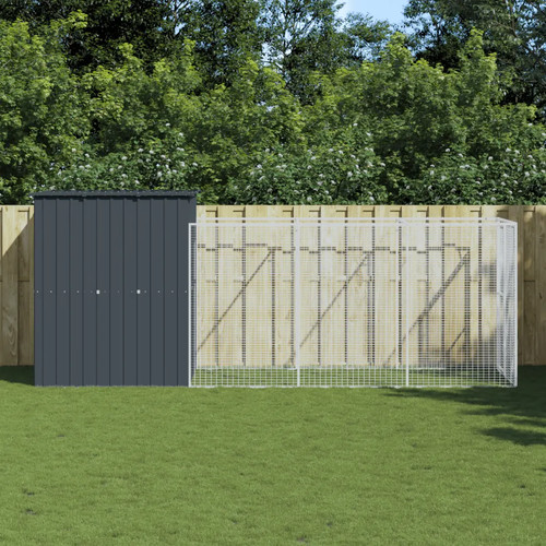 Dog house with - with, run