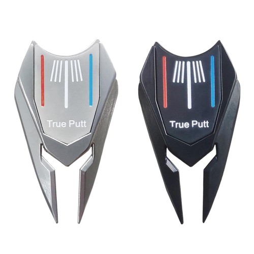 Golf divot repair fork - divot, line
