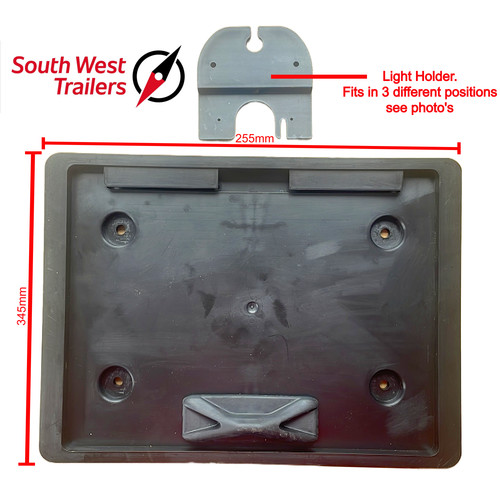 Square number plate - square,