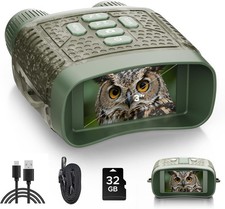 4K Infrared Night Vision Goggles 48MP Digital Binoculars 10XDigital Zoom&5000mAh