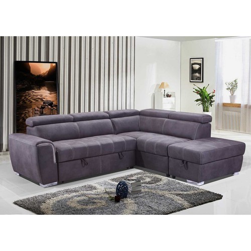 Nevada suede fabric corner - fabric,