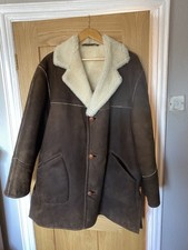 Vintage Sherpa Sheepskin Coat